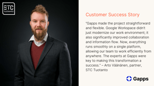 Case STC Tuotanto: Streamlined and Efficient Modernization of the Digital Workspace