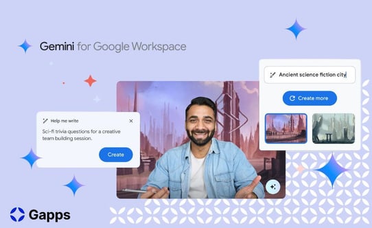 Gemini for Google Workspace: Tehosta päivittäistä työtäsi tekoälyn avulla