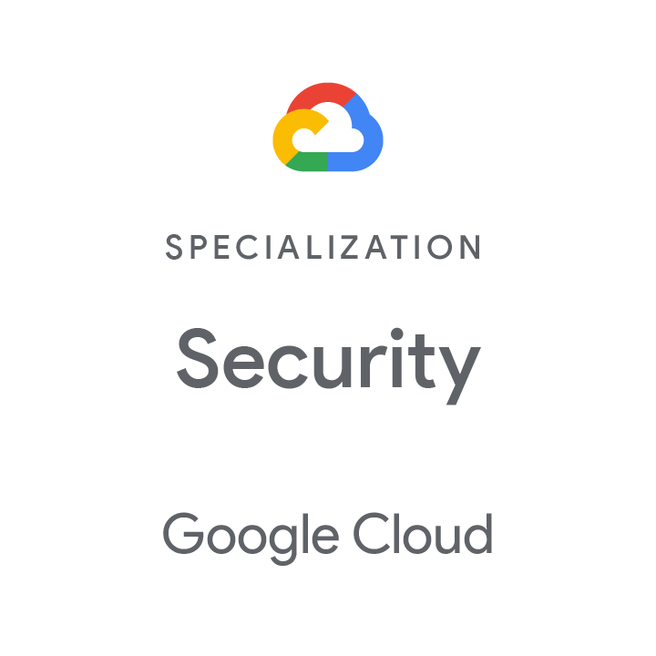 Google Cloud Security Specialization badge