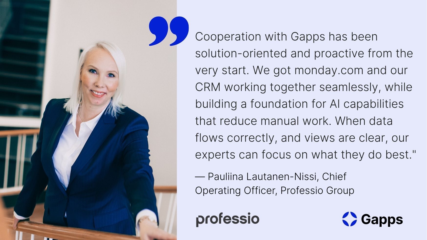 Customer Case: Professio Group Builds AI-Ready Operations on monday.com