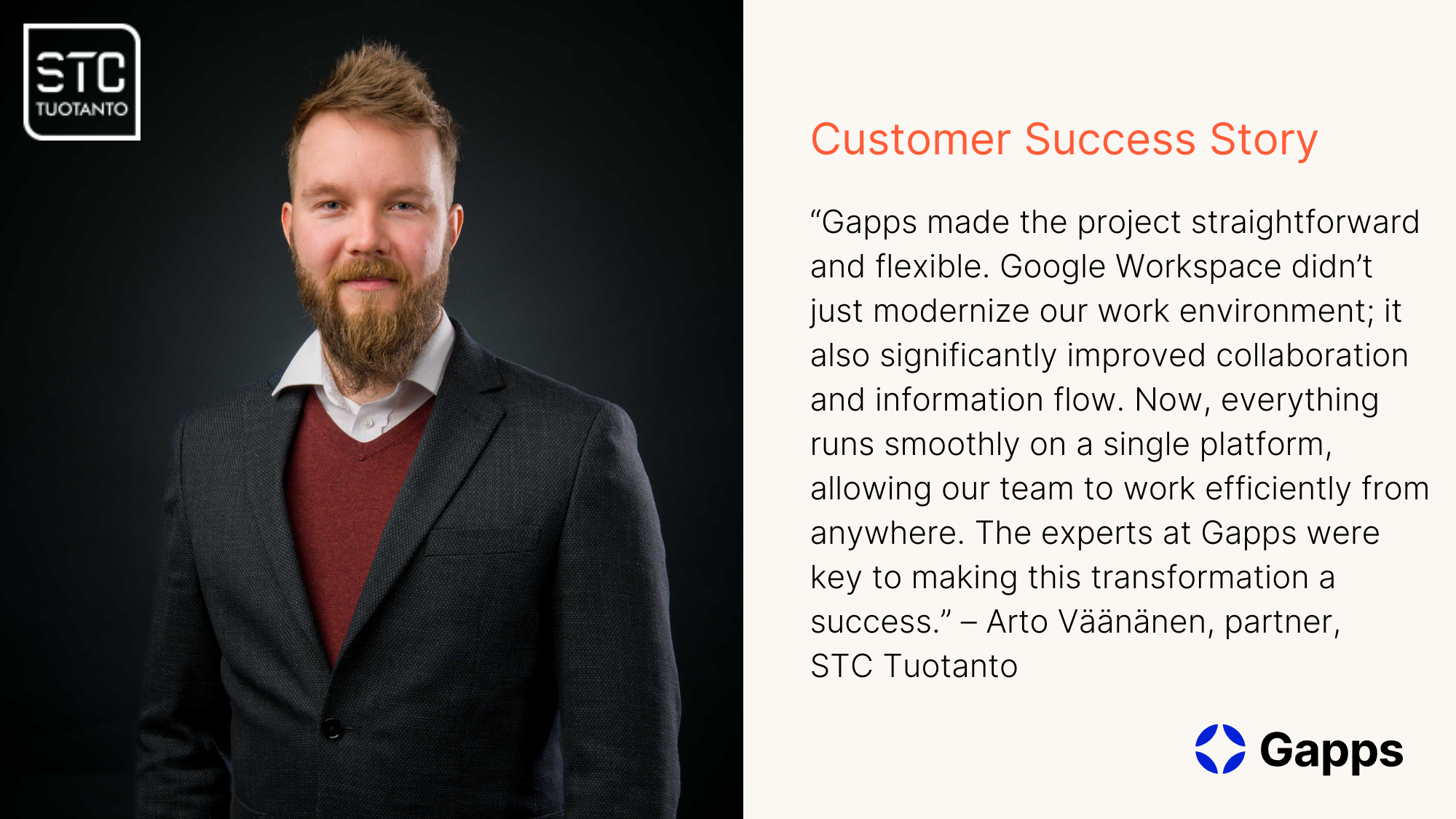 Case STC Tuotanto: Streamlined and Efficient Modernization of the Digital Workspace