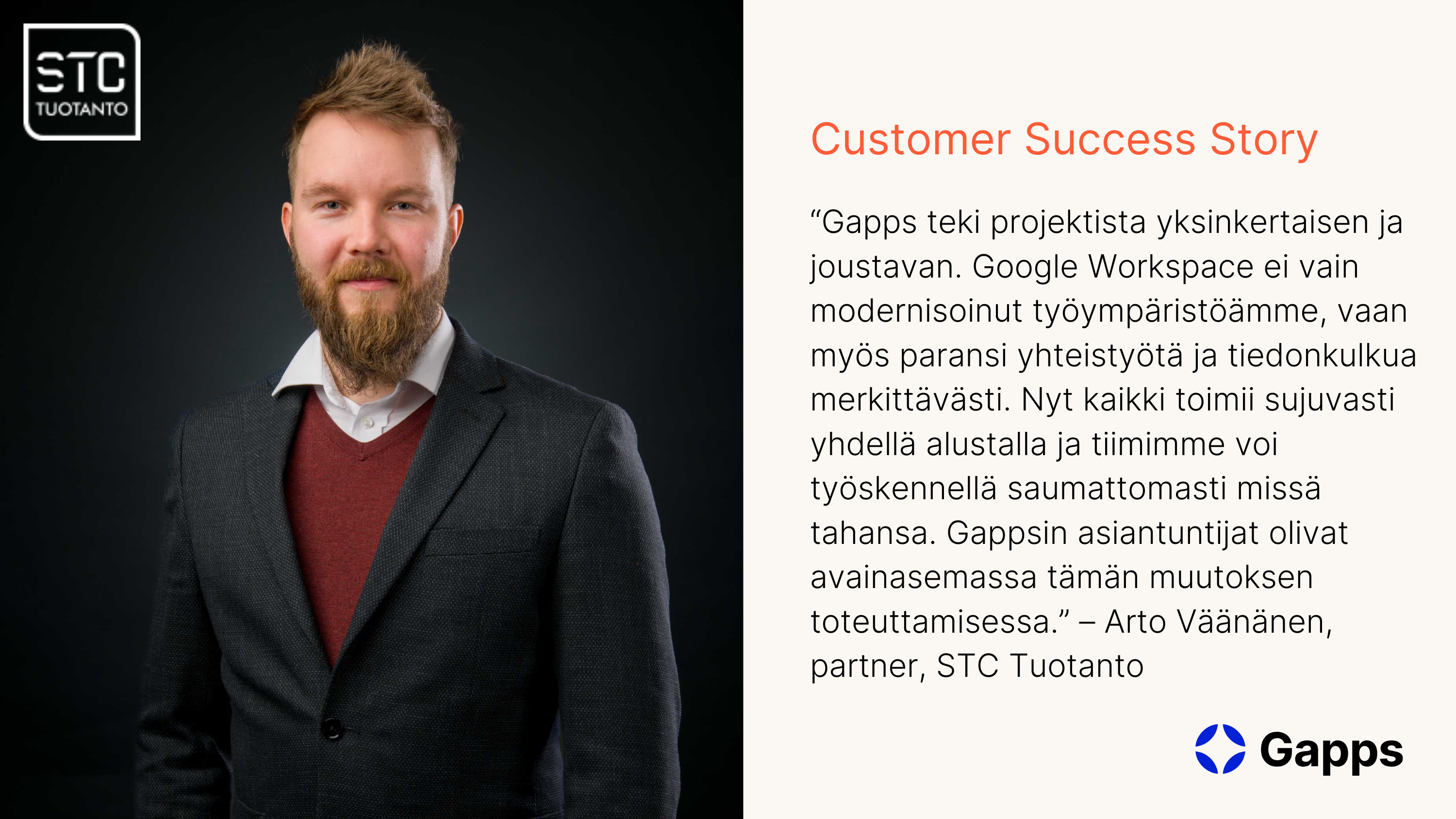 Case STC Tuotanto: Kevyt ja ketterä digiympäristön modernisointi
